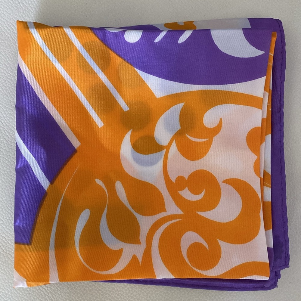 VTG Floral & Geometric Scarf